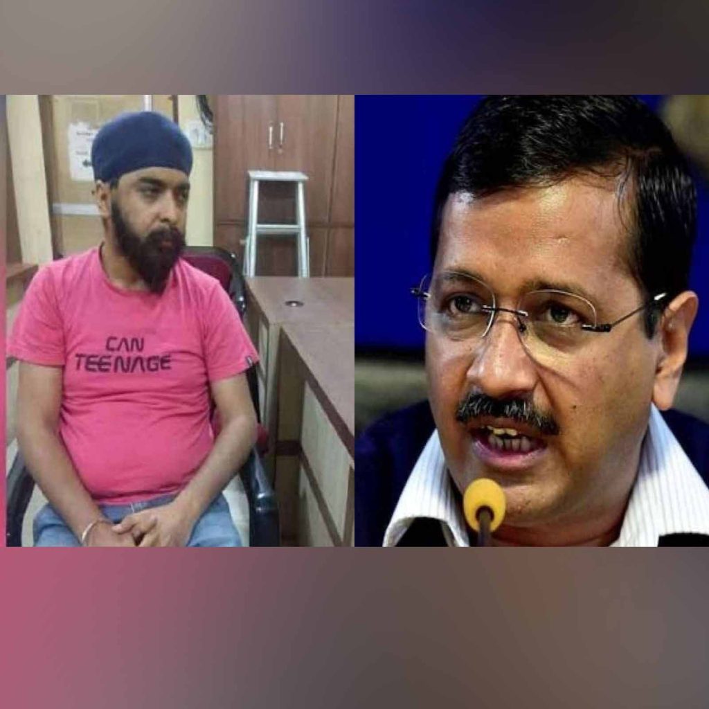 Tajinder cm kejriwal